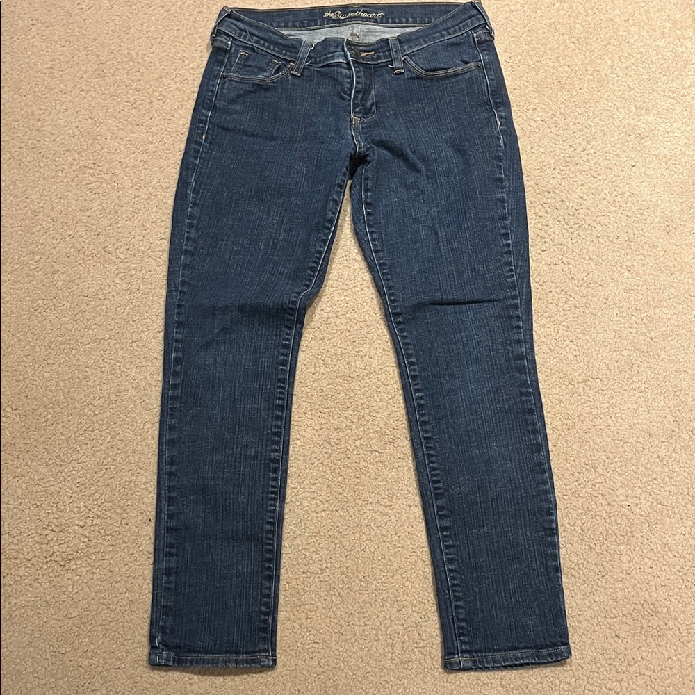 Old Navy Women's Dark Blue Skinny Jeans